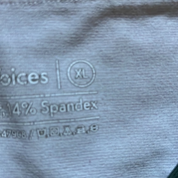 Outdoor voices Hunter green color block 7/8 color blocked leggings size XL- EUC - Picture 3 of 7